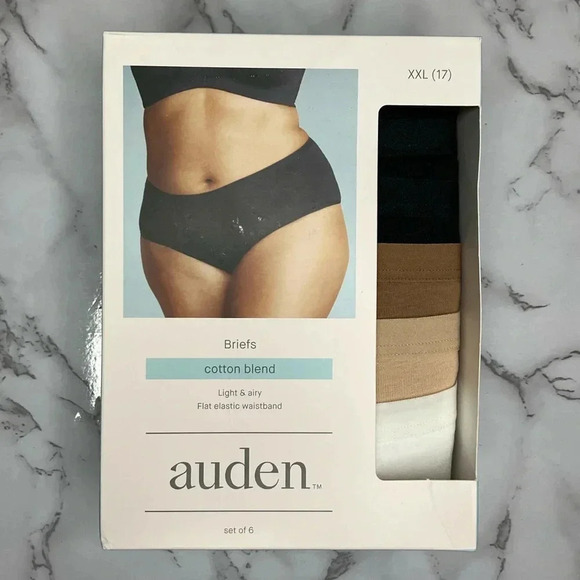 Auden Panties Cotton Blend Set of 6 Size XXL - Picture 6 of 9